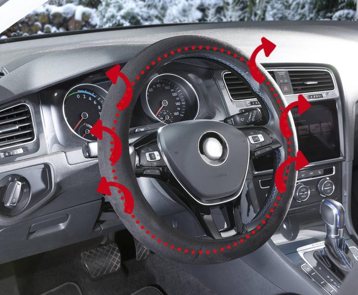 Actual product image HP Autozubehör Steering wheel cover