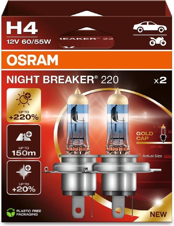 Produktbild Osram Night Breaker 220 (H4)