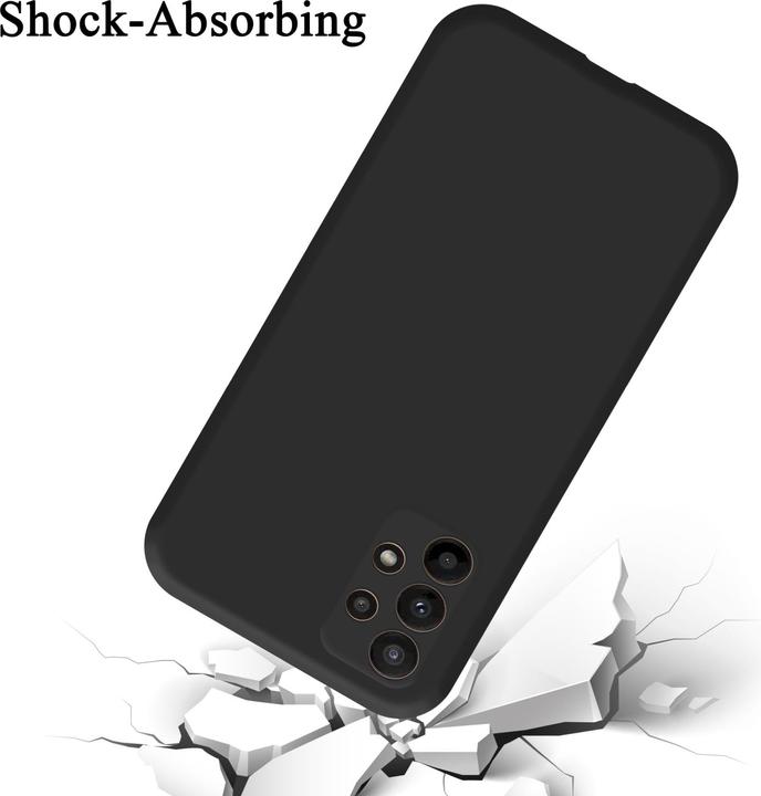 Actual product image Cadorabo TPU Liquid Silicone Case Cover for Samsung Galaxy A23 4G / 5G (Samsung Galaxy A23)