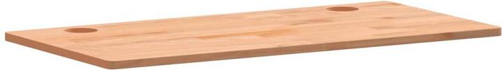 Produktbild VidaXL Schreibtischplatte 100x50x1,5 cm Massivholz Buche,Material