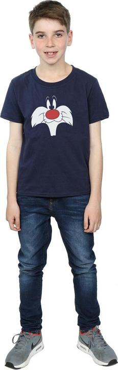 Actual product image Looney Tunes Boys Sylvester Big Face T-Shirt (140, 146)