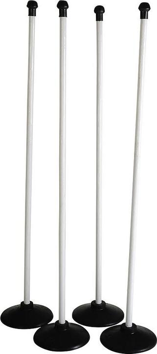Produktbild Aresson SchlagballPfosten und Base 4erPack Set Holz PVC