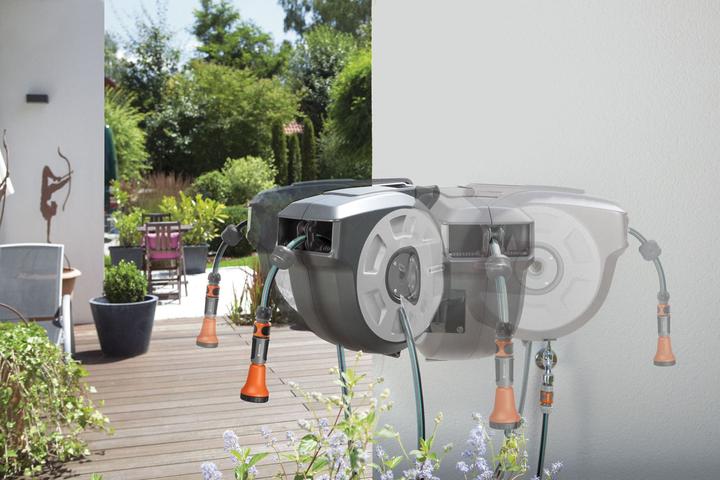 Produktbild Gardena Wand-Schlauchbox 15 roll-up automatic (15 m)