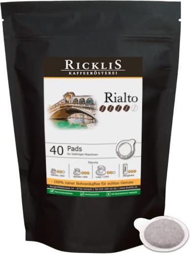 RickliS Kaffeerösterei Rialto (40 x Port.)