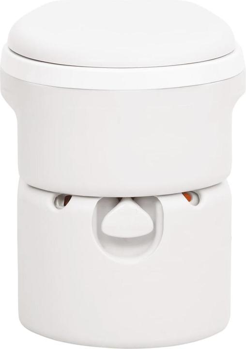 Produktbild VidaXL Camping-Einbautoilette Weiss 24+17 L HDPE & PP