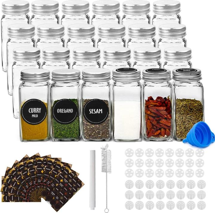 Produktbild Ouxi Gewürze Aufbewahrung (4.5 x 4.5 x 10.5 cm, 0.12 l)