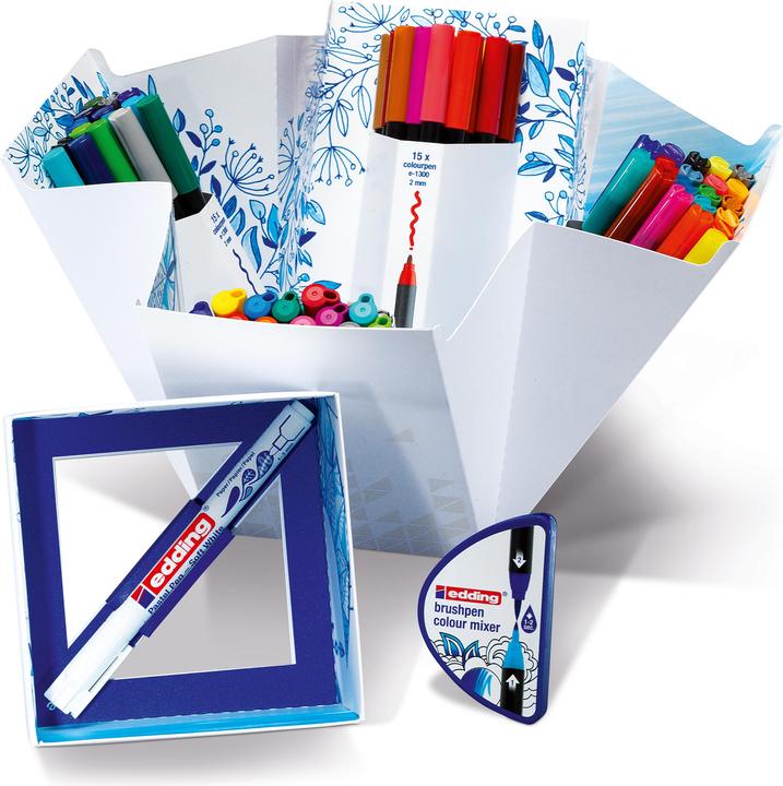 Produktbild Edding Happy Big Box 1340 + 1300 (Mehrfarbig, 70 x)