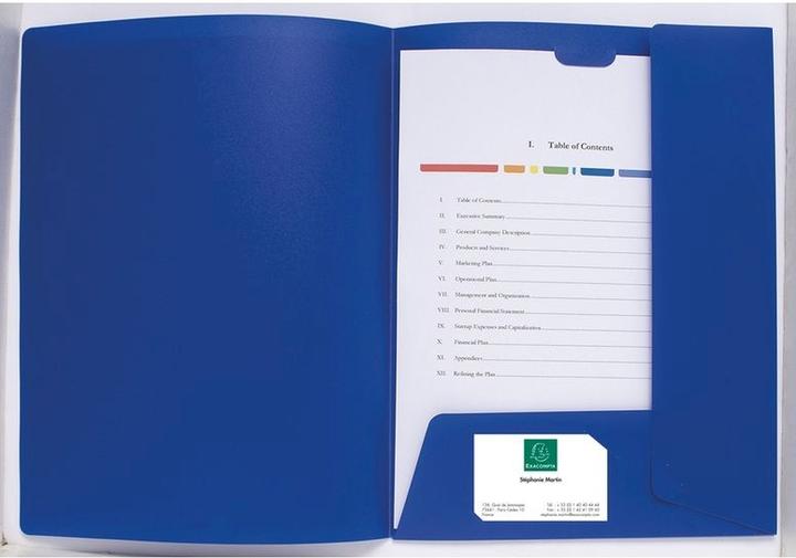 Image du produit Exacompta Dossiers de présentation (A4, 1 x)