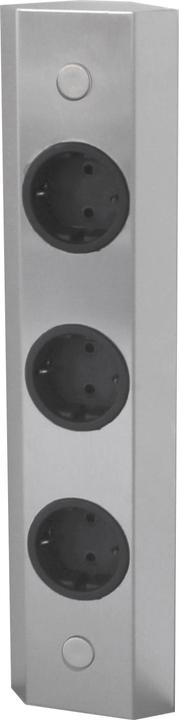 Actual product image Thebo Corner socket element BODA 3f socket outlet, Edst, 2m