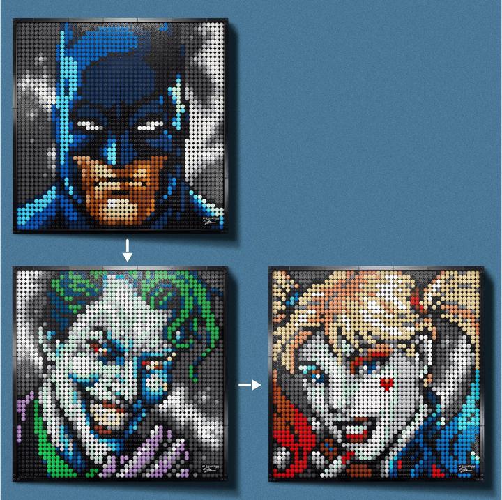Actual product image LEGO Jim Lee Batman Collection (31205, LEGO Art)