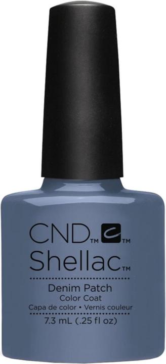 Image du produit CND Shellac - Couche de couleur Denim Patch (Bleu, Gris, Vernis semi-permanent)