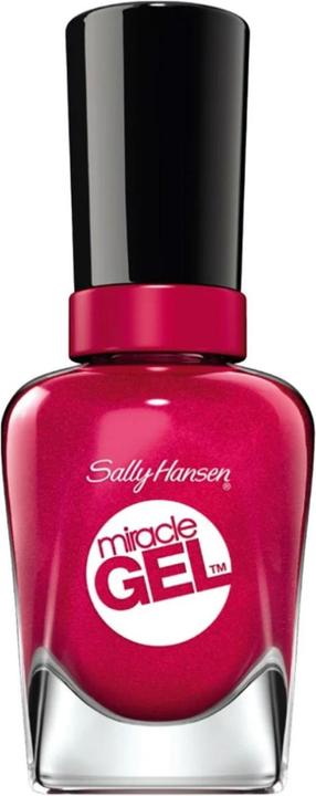 Immagine prodotto Sally Hansen Gel Miracle - Bordeaux Glow 555 (555, Smalto per unghie effetto gel)