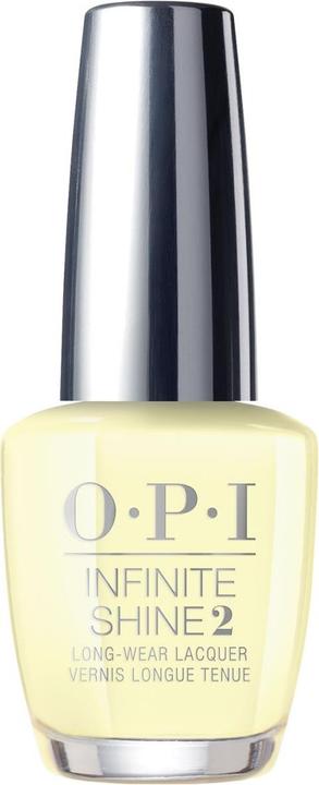 Actual product image OPI Infinite Shine Grease - Meet a Boy Cute As Can Be (White, Yellow, Gel-Effect Nail Polish)