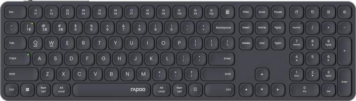 Actual product image Rapoo E9810M Dunkelgrau Kabelloses Multimodus Deskset (DE, Wireless)