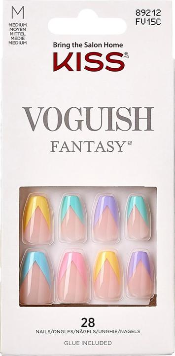 KISS Nails - Voguish Fantasy Nails Candies (Kunstnägel, Schwarz)