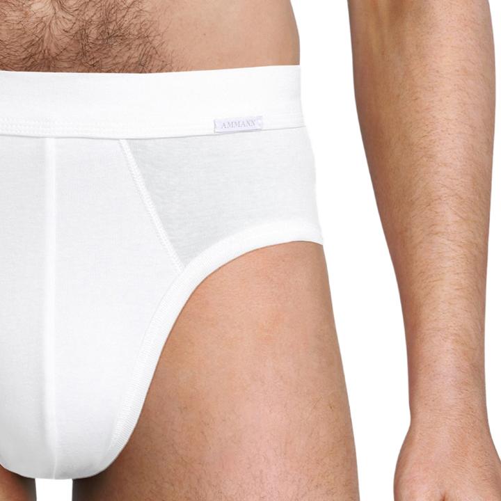Actual product image Ammann 3er Pack Feinripp Premium Slip / Unterhose (6, L, pack of 3)
