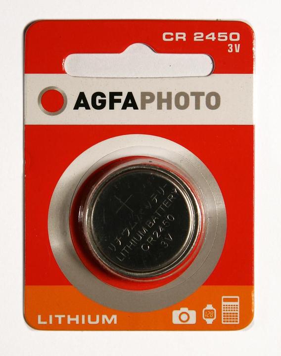 Image du produit AGFAPHOTO Lithium CR2450 3V (1 pcs, CR2450, 530 mAh)