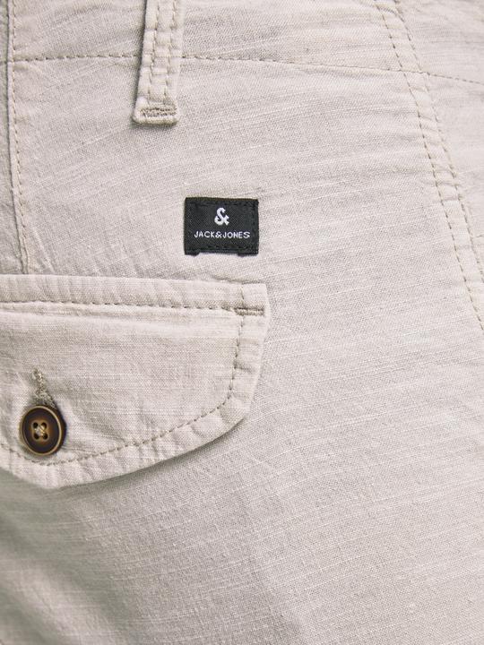 Actual product image Jack & Jones Paul flake linen AKM 980 cargo pants (W29/L32)