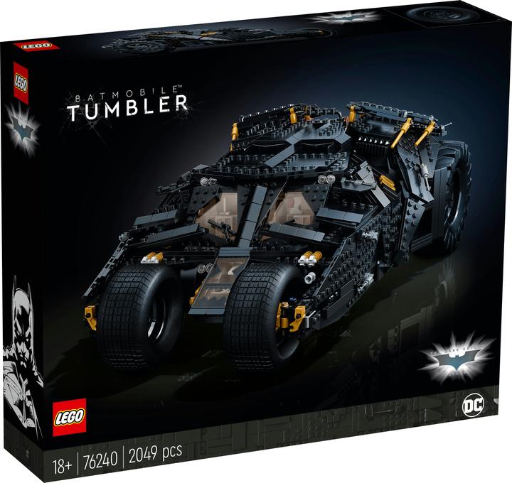 Image du produit LEGO Batmobile Tumbler (76240, LEGO DC, LEGO difficiles à trouver)