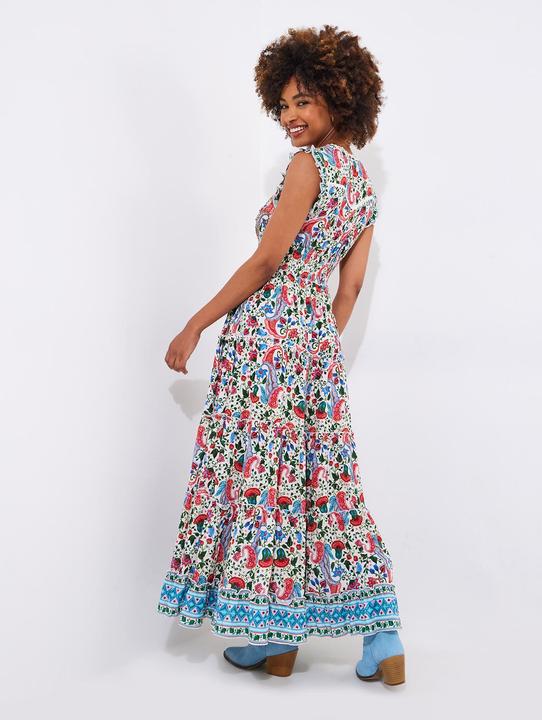 Immagine prodotto Joe Browns Beaded Floral Button Maxi Dress (38)