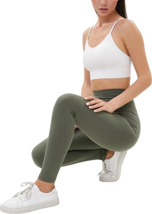 Actual product image Lookus Womens/Ladies Zelal Ribbed Leggings (L)