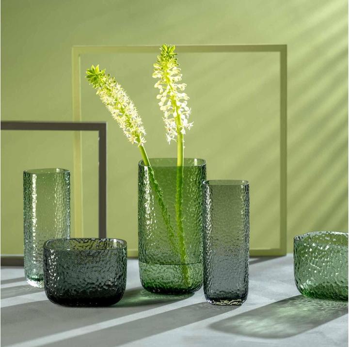 Actual product image Leonardo Martello vase 27 cm, green (1 x, 8 x 27 cm, 1.30 l)