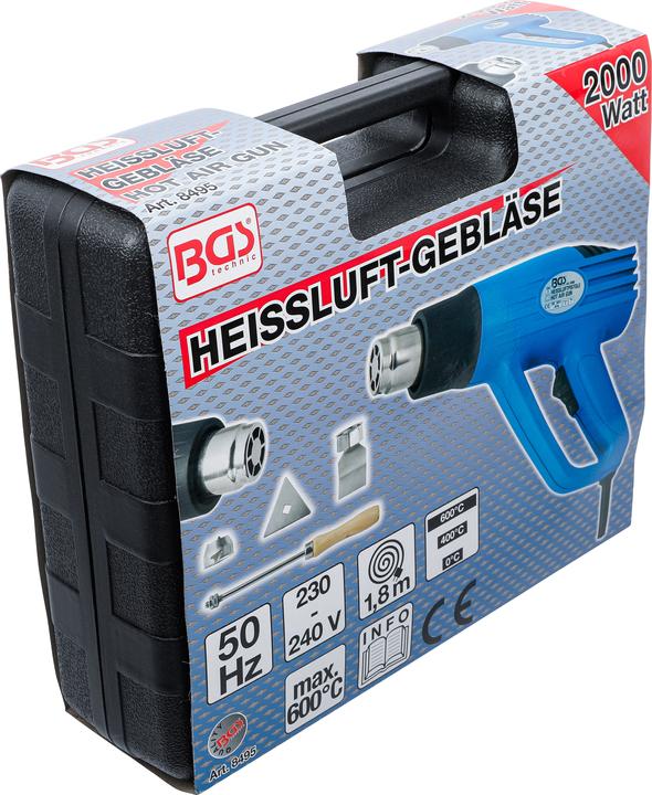 Actual product image BGS Hot Air Gun 2000 W