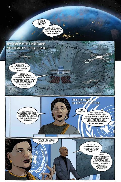 Produktbild Panini The Expanse - Die Graphic Novel (Deutsch, Andy Diggle, Rubine, David Cabeza, 2025)