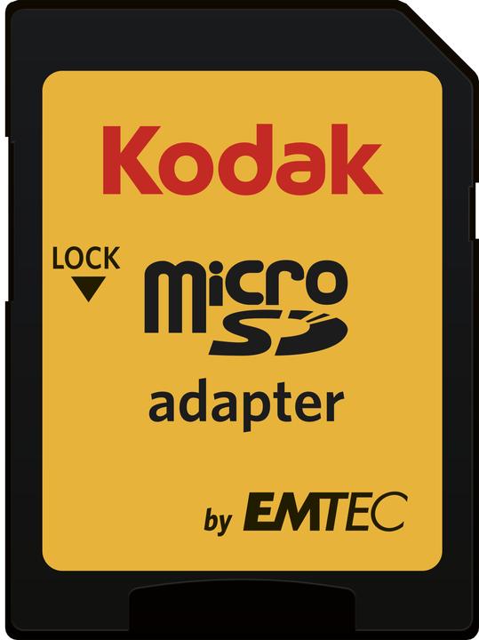 Produktbild Emtec Kodak microSDXC Premium 64GB Class10 U1 V10 A1 (64 GB, microSDXC, U1, UHS-I)