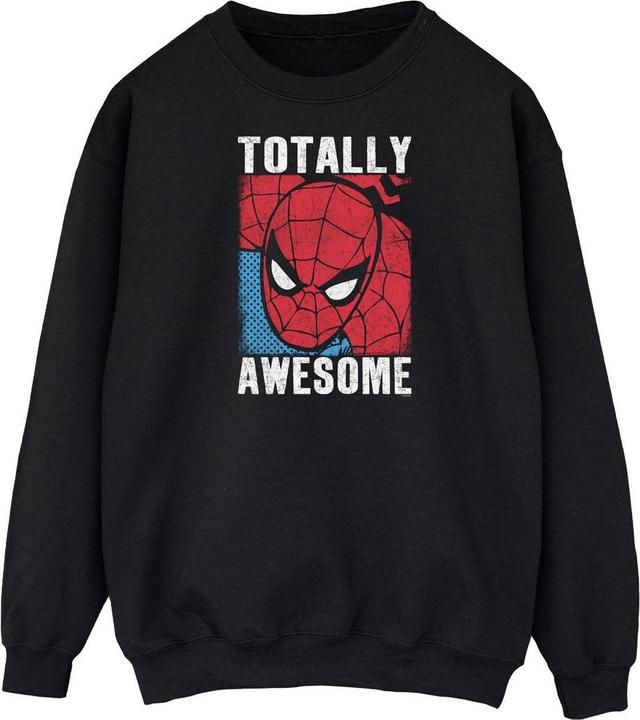 Immagine prodotto Spiderman Felpa uomo in cotone Totally Awesome (M)