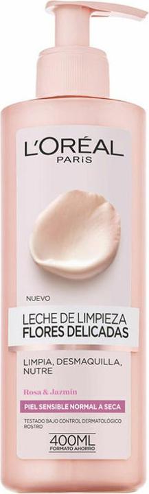 Image du produit L'Oréal Paris FLORES DELICADAS leche piel sensible 400 ml (Lotion nettoyante, 400 ml)