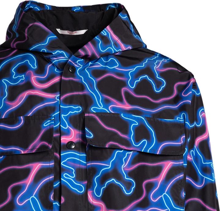 Actual product image Valentino Printed Hooded Jacket (48)