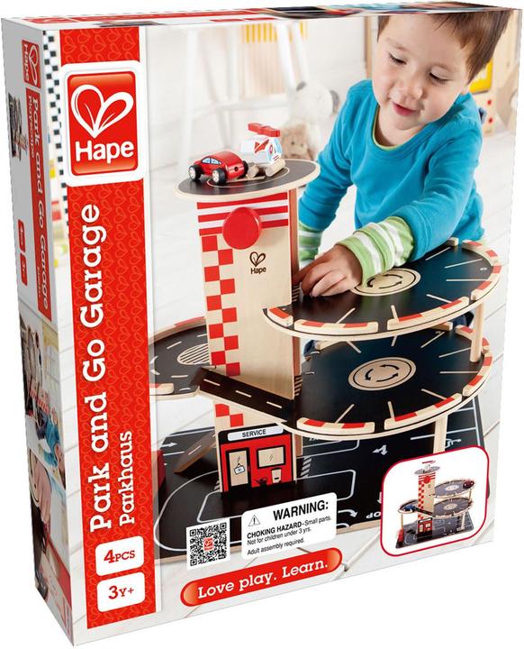 Actual product image Hape multi-storey car park