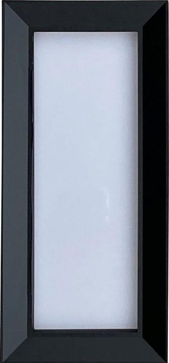 Produktbild Z-Licht Aluminium Quader Wandleuchte IP65 12W schwarz (960 lm)