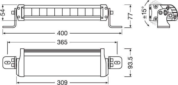 Immagine prodotto Osram Barra luminosa FX250-CB