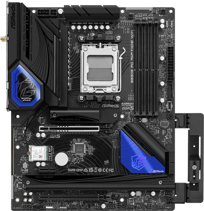Produktbild AsRock B650E PG Riptide WiFi (AM5, AMD B650, ATX)