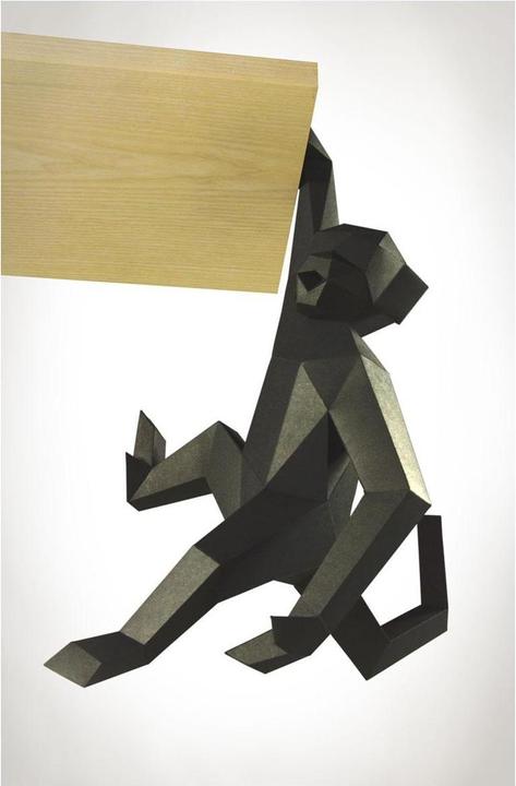Produktbild Liebesreh ÄFFCHEN SCHWARZ - Bastelset - Äffchen, schwarz