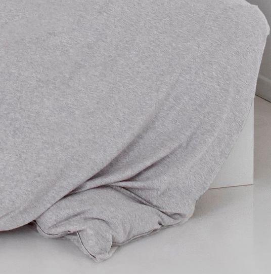 Actual product image Living Home Melange Jersey Uni (Bedding set, 50 x 70 cm, 160 x 210 cm)