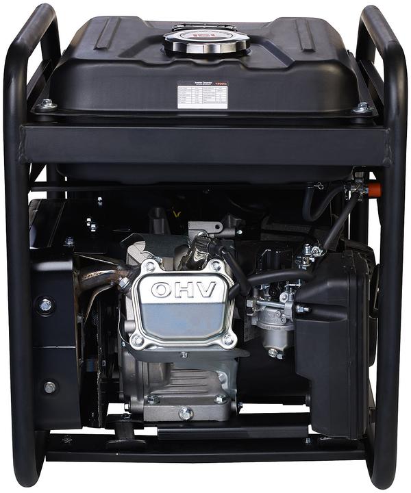 Immagine prodotto Revolt Generatore inverter a benzina, display, 1x 230V, 1x 12V, 2x USB (15 l)