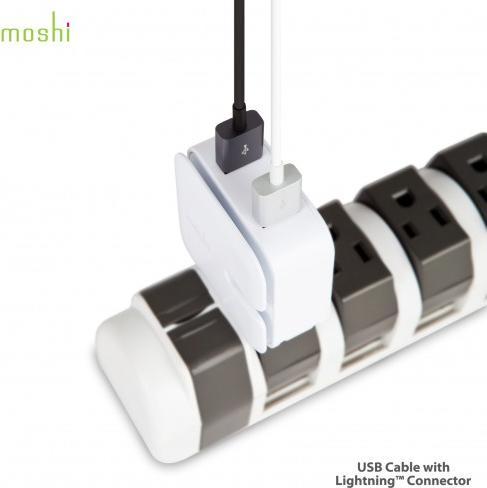 Immagine prodotto Moshi Cavo di ricarica Bianco/Argento (1 m, USB 2.0)
