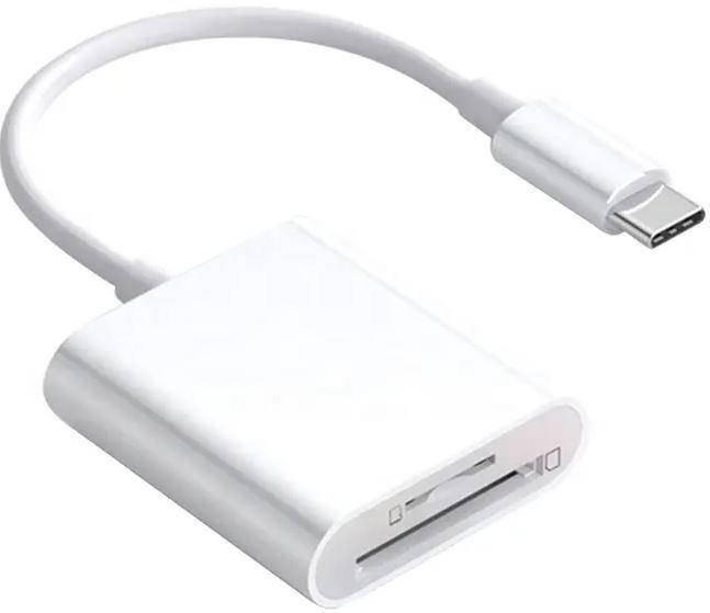 Produktbild PhoneLook USB-C 2-in-1 SD- und microSD-Kartenleser (USB-C)