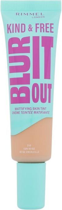 Produktbild Rimmel London Kind & Free Blur It Out Mattierende Hauttönung 250 Sun Beige (250 Sun Beige)