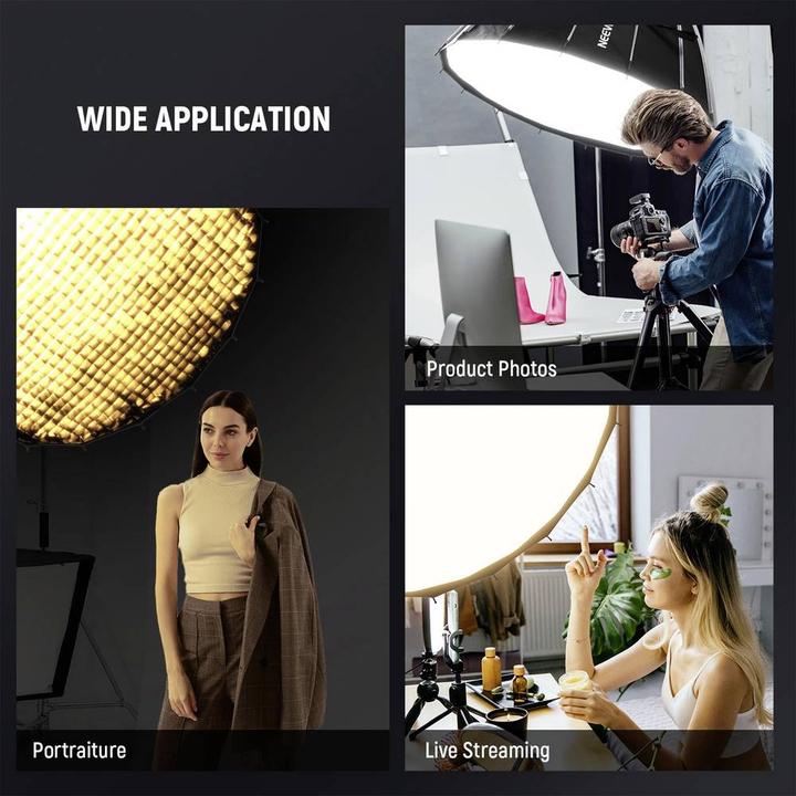 Actual product image Neewer SF120Q LED Videoleuchte (Video light)