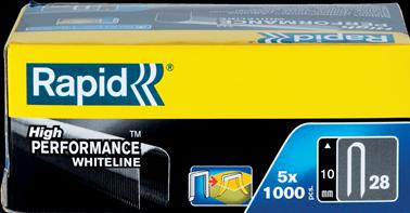 Rapid Type 28 Pince à câble 10 mm blanc