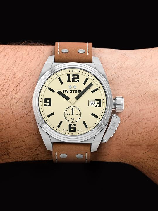 Actual product image TW-Steel TW1000 Canteen Limited Edition 42mm 10ATM (Analogue wristwatch, 42 mm)
