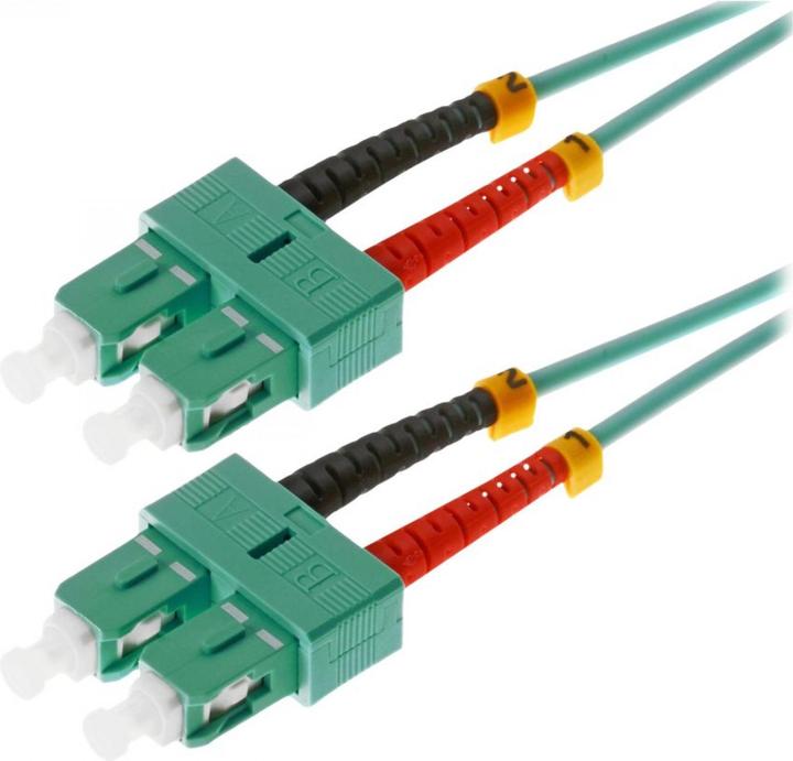 Actual product image Helos Fiber optic patch cable (CAT8.2, 20 m)