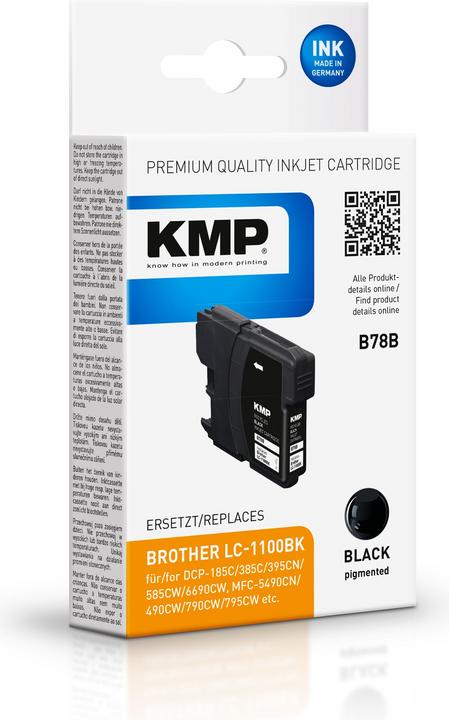 Image du produit KMP Tinte remplacé LC1100BK (CF)