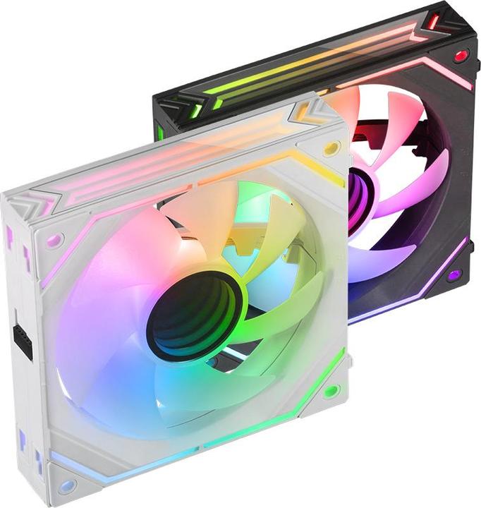 Produktbild Mars Gaming Ventilateur Boitier Mf-Linkfinity RGB 12cm (Blanc) (120 mm, 1 x)