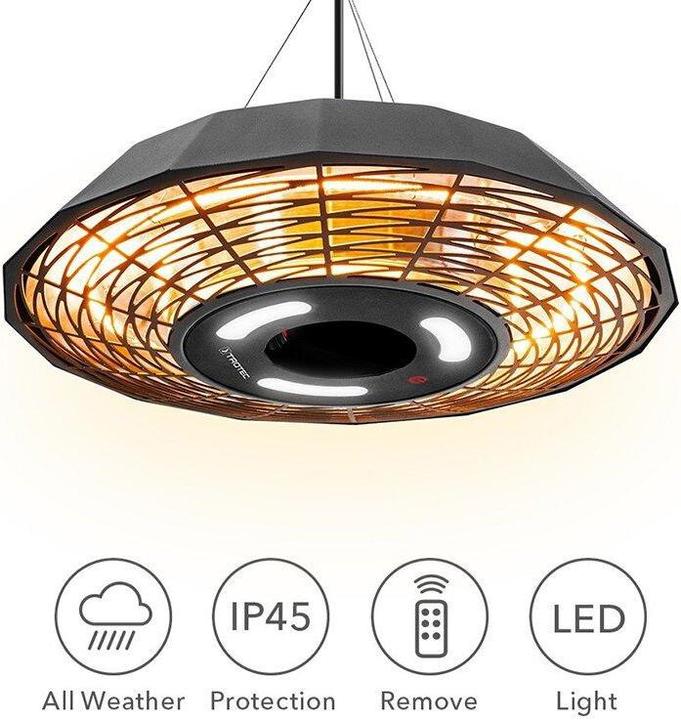 Produktbild Trotec Halogen infrared heater IR 2010 SC, Name: IR 2010 SC, Power (W): 2000, Heated space (m (2000 W)