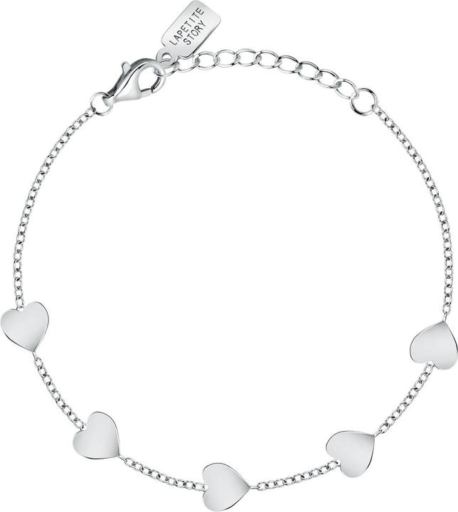 La Petite Story Silver heart bracelet Silver LPS05AWV20 (19 cm, Silber 925)